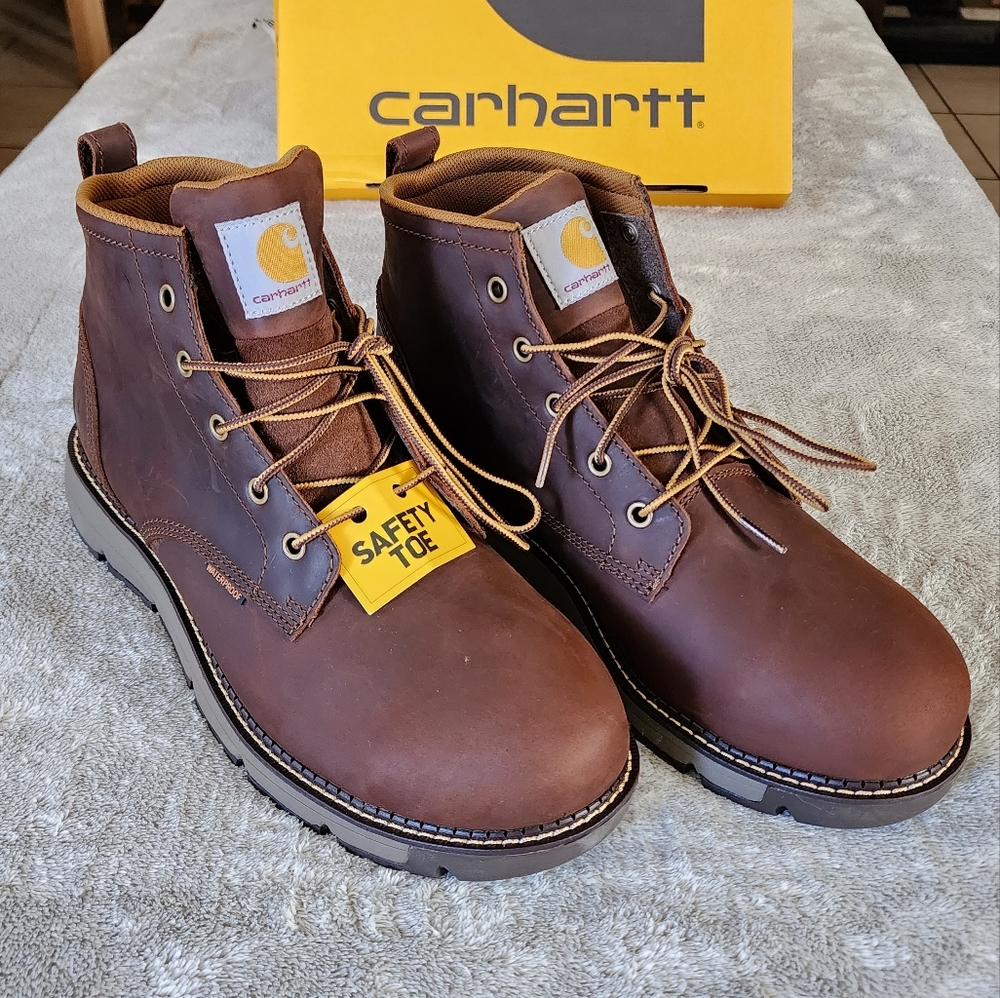 Millbrook Waterproof 5-inch Steel Toe Wedge Work Boot